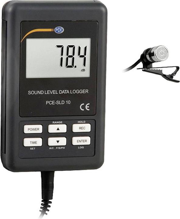 1 microfono, 1 x staffa da parete, 1 x istruzioni per l'uso, 1 scheda di memoria, 1 x 4 ... 20 Connettore a vite, 1 x Registratore di dati di livello sonoro PCE-SLD 10, 1 x alimentatore a spina 9 V / 1 A