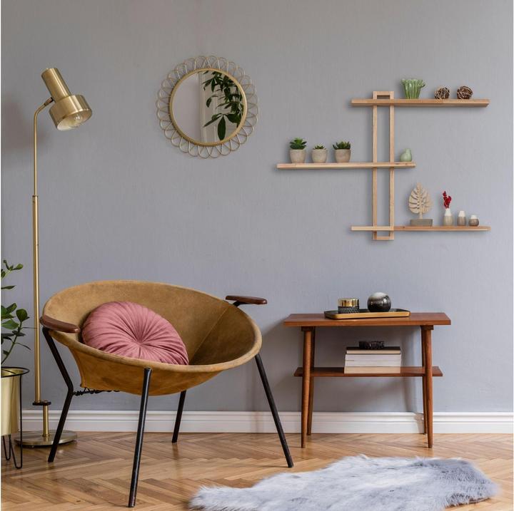 Actual product image Relaxdays Wandregal (80 x 9 x 56 cm)