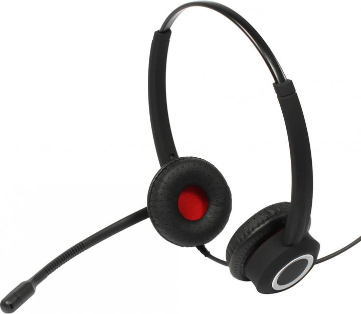 Actual product image Plusonic Softphone Headset 6337 10.2P USB Stereo, corded On Ear (Cable, USB-A)