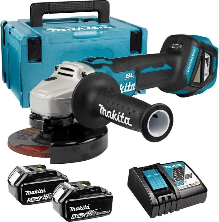 Actual product image Makita Cordless angle grinder (125 mm)