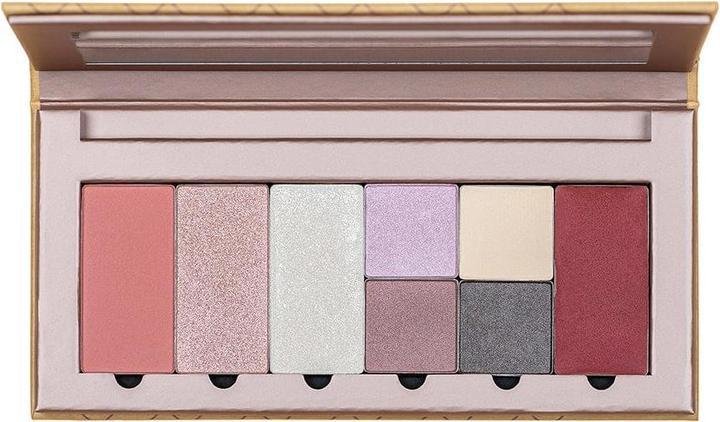 Actual product image Benecos BIO Palette Large Stockholm - 18g - Beauty ID (Prismatic Pink, Dark Mountains, Lilac Light, Whipped cream)