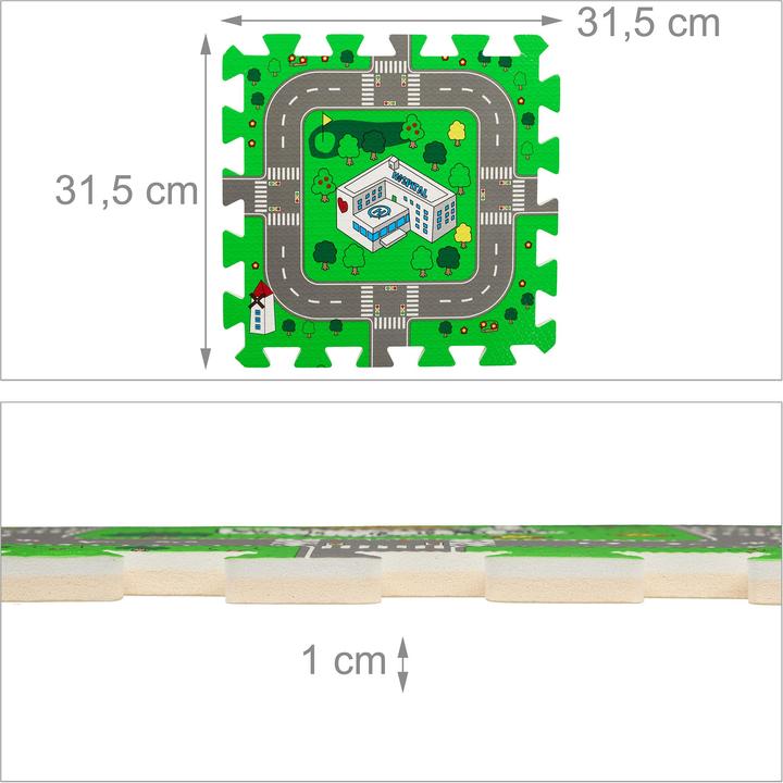 Immagine prodotto Relaxdays Tappeto puzzle (90 x 178.50 cm)