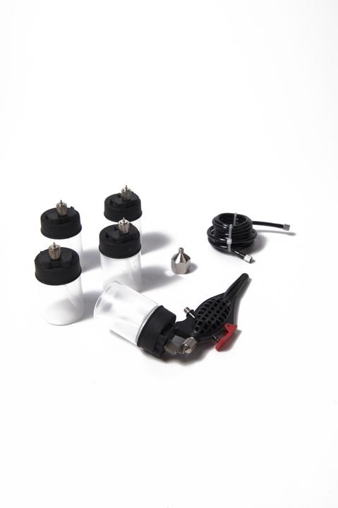 Produktbild ProPlus Airbrush-Pistole 22 ml + 5 Tassen