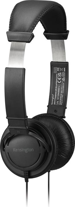 Actual product image Kensington Acco/ Hifi Headphones With Mic And Volume Control Buttons (Cable)