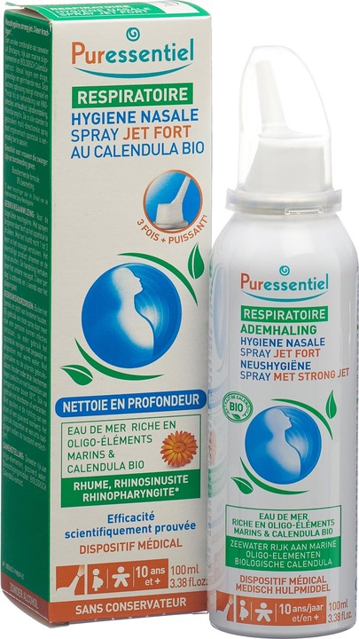 Produktbild Puressentiel Nasenhygiene Spray starker Strahl, 100 ml (1 Stück)