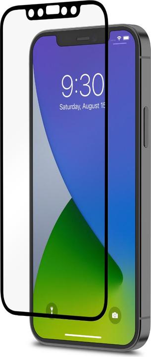 Actual product image Moshi iVisor AG Anti-glare Screen Protector for iPhone 12/12 Pro (Clear/Matte) - Black (1 pcs., Apple iPhone 12, Apple iPhone 12 Pro)