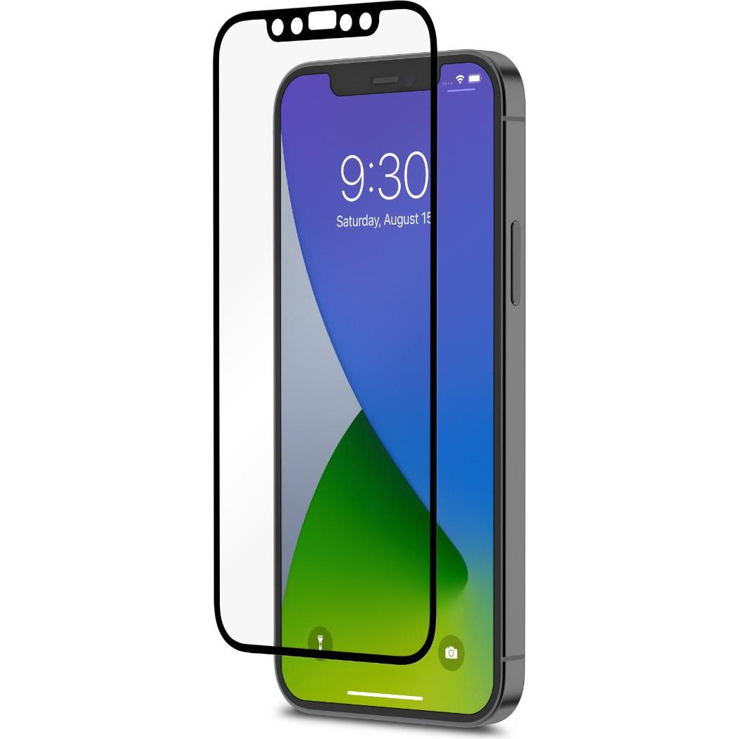 Thumbnail - Moshi iVisor AG Anti-glare Screen Protector for iPhone 12/12 Pro (Clear/Matte) - Black (1 Stück, Apple iPhone 12 Pro, Ap...
