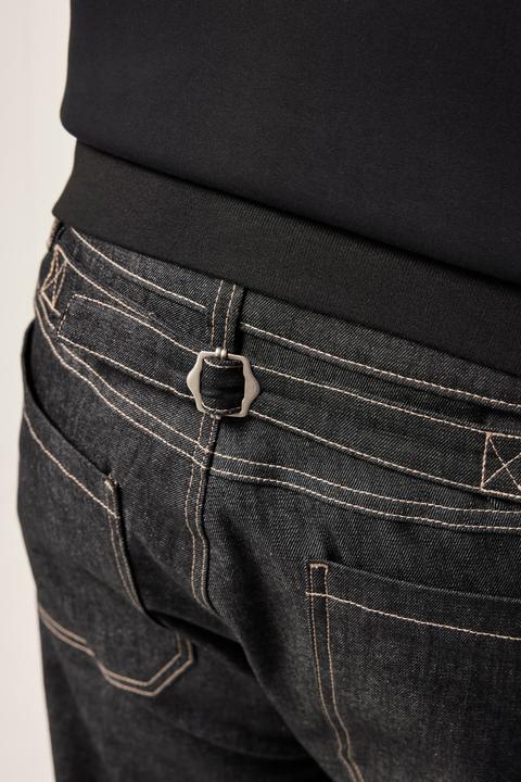 Produktbild Sthuge Jeans, Raw Denim, 5-Pocket, tapered Loose Fit, bis 72 (58)