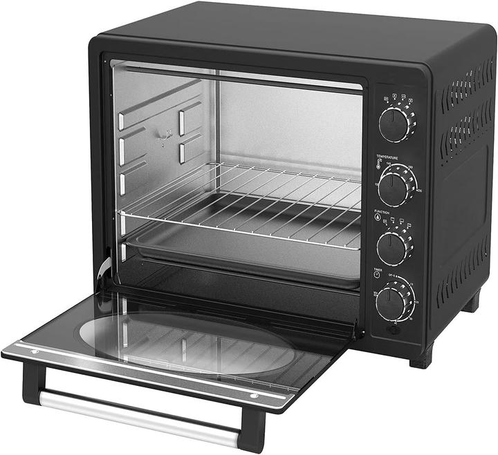 Actual product image TurboTronic By Z-Line EV35R Retro Electric Oven - 35 litre - Zwart