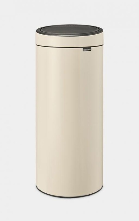 Image du produit Brabantia Poubelle Touch Bin New 30 l, Soft Beige (30 l)