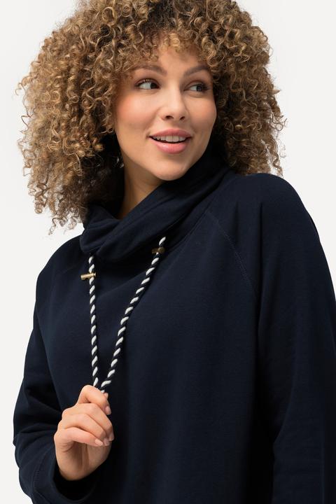 Produktbild Ulla Popken Sweatkleid, Stehkragen, Langarm, Taschen (50, 52)