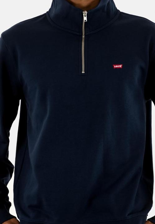 Produktbild Levis Heren Original Hm 1/4 Zip Sweatshirt, navy blazer, XXL (XXL)