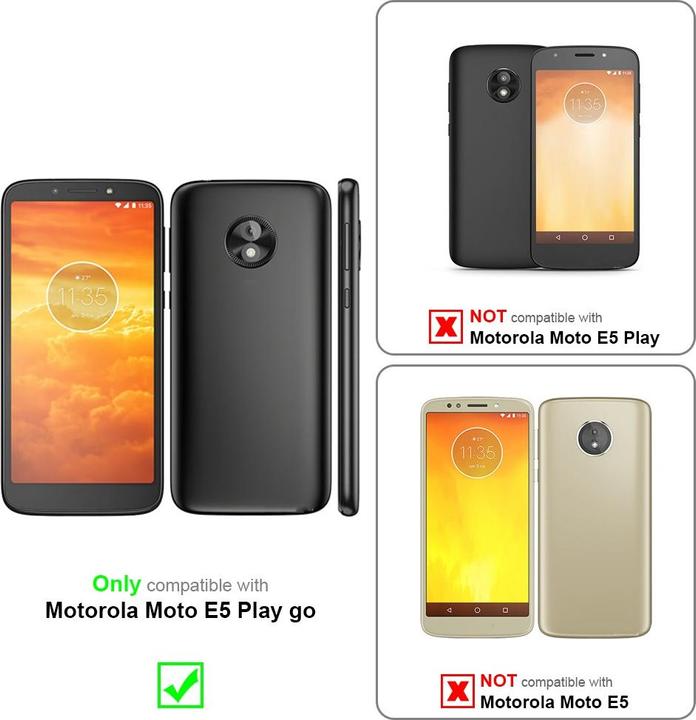 Produktbild Cadorabo Handykette für Motorola MOTO E5 PLAY GO Necklace Hülle mit verstellbarem Kordelband