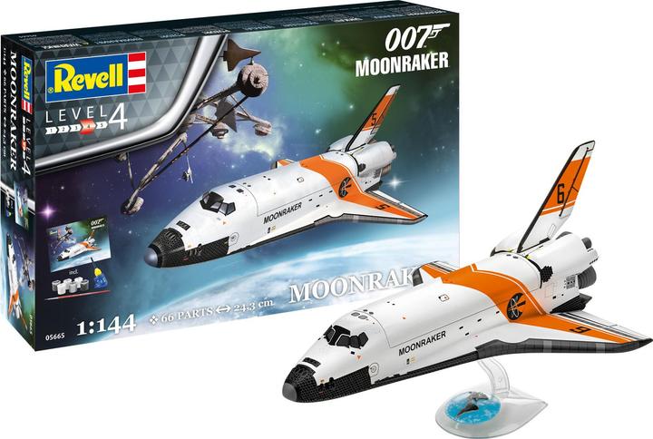 Actual product image Revell James Bond "Moonraker" Gift Set