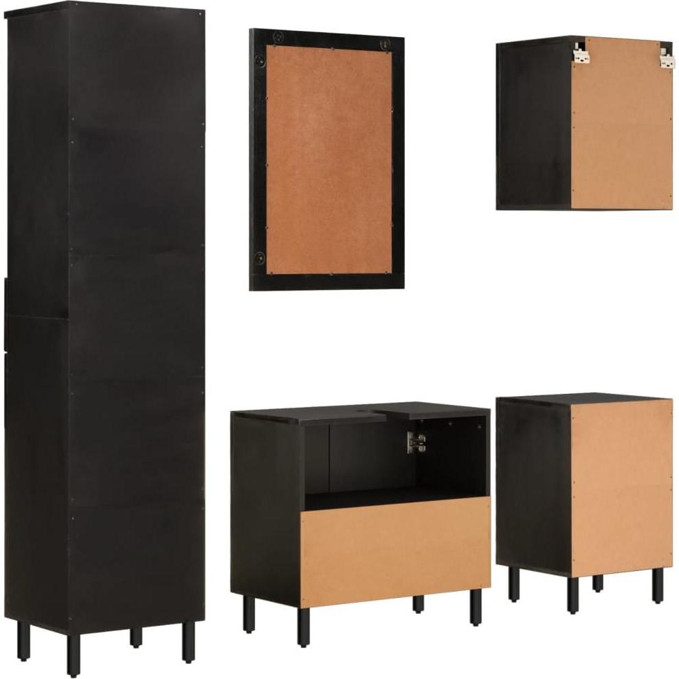 VidaXL, Badmöbelset, 5-tlg. Badmöbel-Set