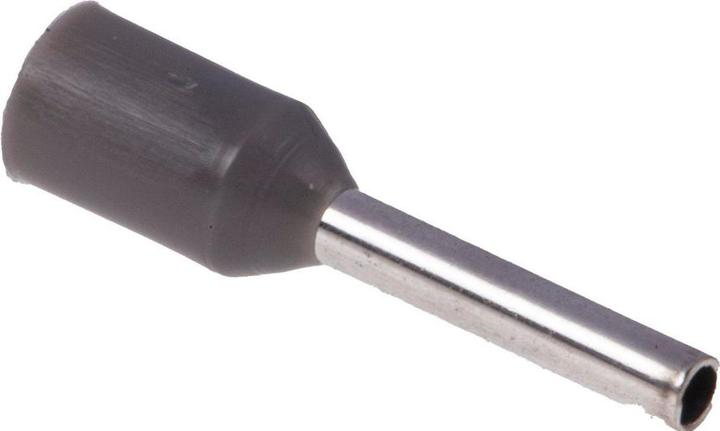 RS PRO Insulated Crimp Bootlace Ferrule, 8mm Pin L