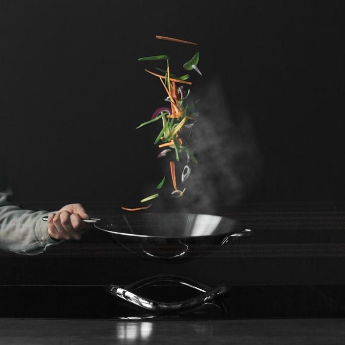 Produktbild Electrolux INFI-WOK frying pan (34 cm, Wok Pfanne, Edelstahl)