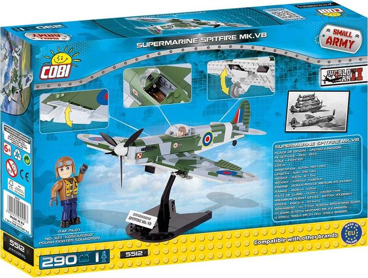 Produktbild Cobi Supermarine Spitfire
