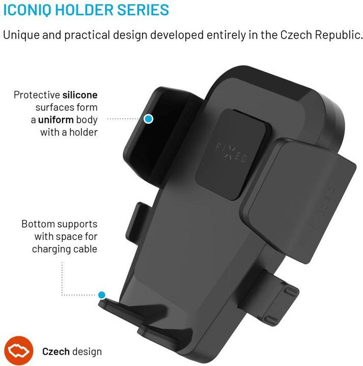 Actual product image Fixed Iconiq Lock, black