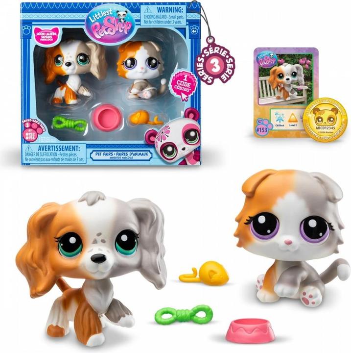 Produktbild Littlest Pet Shop Set mit 2 Figuren, Serie 3 Mix