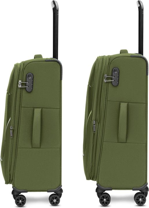 Produktbild Stratic taska 4-Rollen Trolley M 65 cm mit Dehnfalte (74 l, M (50 - 90l))