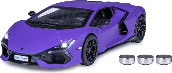 Produktbild Jamara Kids Lamborghini Revuelto Diecast 1:32 lila inkl. Knopfzellen