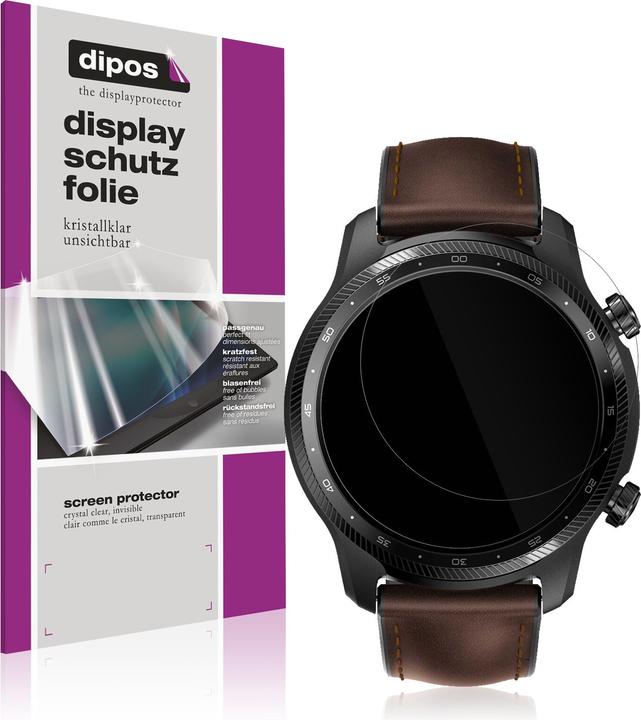 Image du produit Dipos Film de Protection d’écran Crystalclear (Ticwatch Pro 3 Ultra)