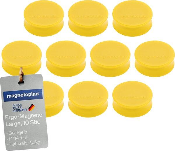 Actual product image Magnetoplan Ergo Magnets "Large (10 x)