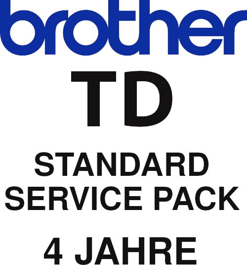 Produktbild Brother 4 Yr STANDARD warranty extension TD (48 Monate, Bring-In, Post Warranty)