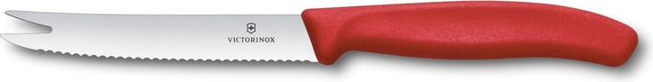 Actual product image Victorinox Swiss Classic, cheese and sausage knife, 11cm, fork tip, red (11 cm)