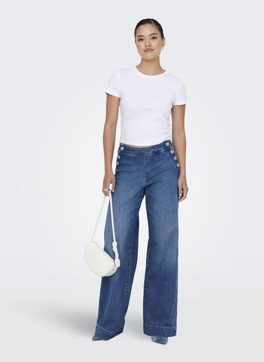 Image du produit Only ONLMADISON Hohe Taille Weiter Beinschnitt Jeans Jeans mit weitem Bein (W25/L30)