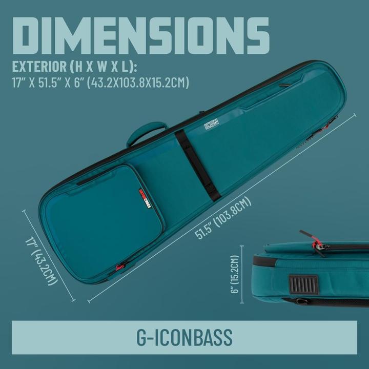 Produktbild Gator G-ICONBASS ICON Series Bag for Bass Guitars