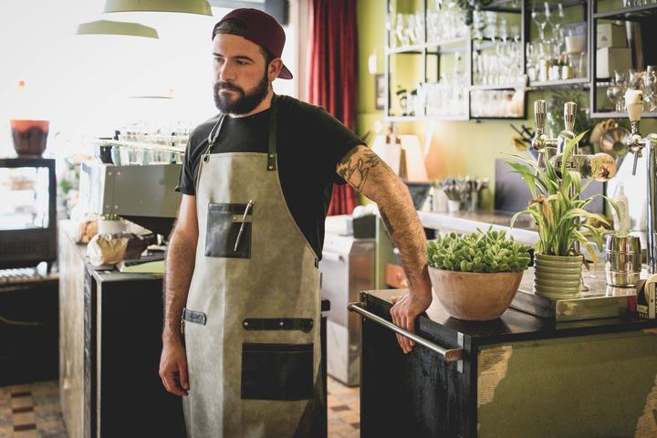 Image du produit Tiseco Schürze Kunstleder (Taille unique)