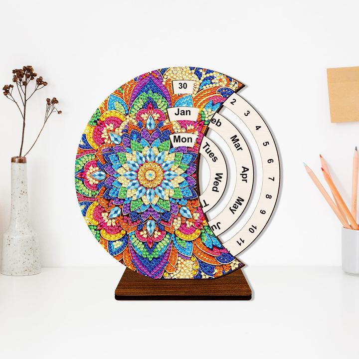 Actual product image Activity Board Diamantmalerei Kalender Basteln