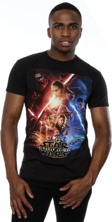 Produktbild Star Wars Force Awakens Poster TShirt (XL)