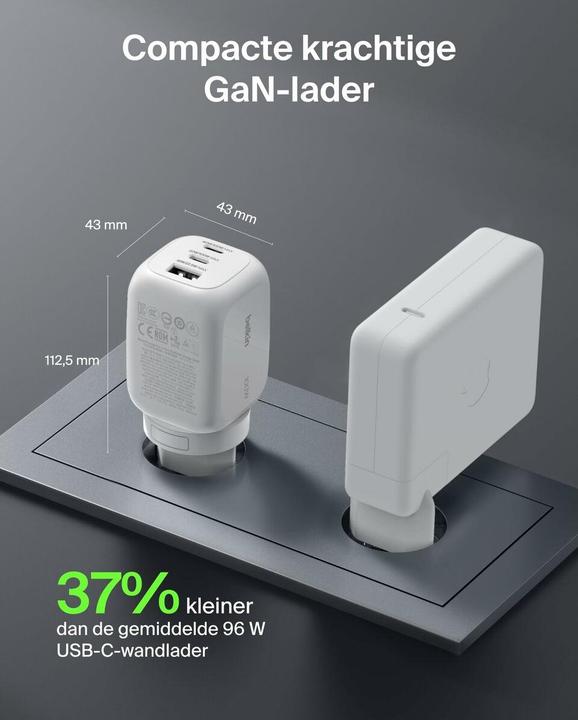 Produktbild Belkin BoostCharge Pro (100 W, 3 Ports)