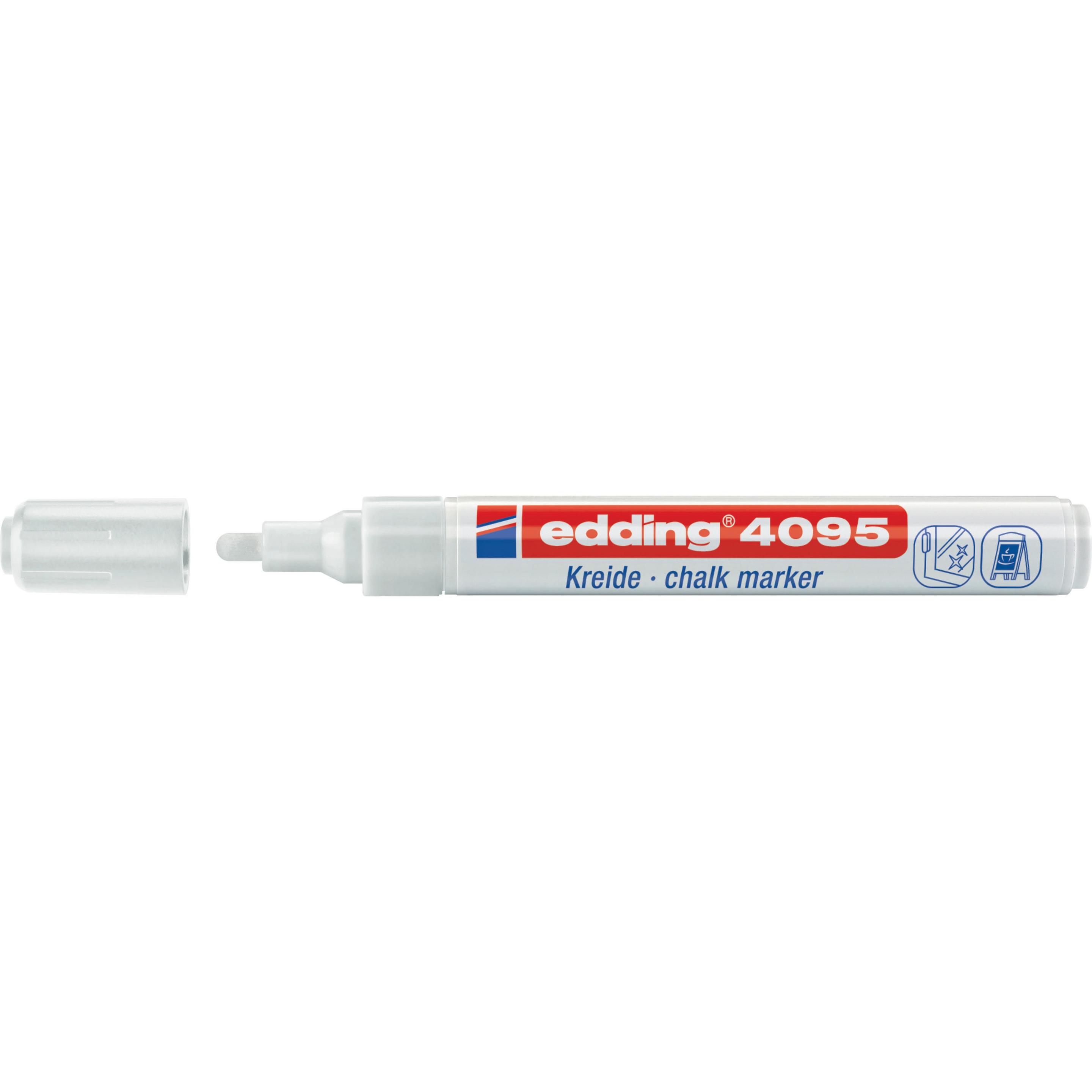 Thumbnail - Edding, Marker, 4095 (Weiss, 3 mm, 1 x)
