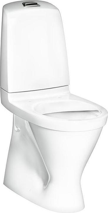 Actual product image Gustavsberg Toilet Nautic 1546 - S-trap, high model, Hygienic Flush, White
