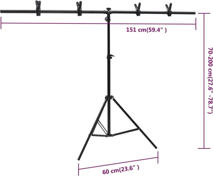 Produktbild VidaXL Kayleigh (60 cm, 230 cm)