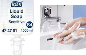 Produktbild Tork Sensitiv (Flüssigseife, 1000 ml)