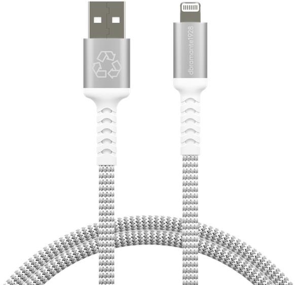 Actual product image dbramante1928 re-charge - BRD Cable - 1.2m USB-A to Lightning - W, 1.2 m, Lightning, USB A, Male, Ma (1.20 m, USB 2.0)