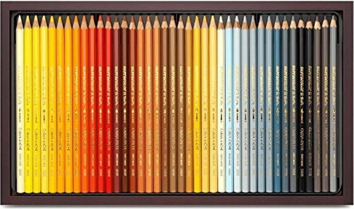 Produktbild Caran d'Ache Supracolor Aquarelle Holzkoffer (Mehrfarbig, 120 x)