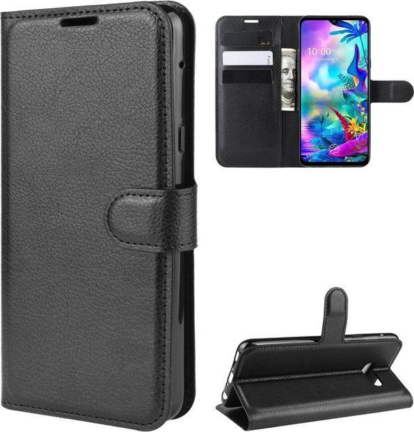 Actual product image MU Classic Litchi Leather Bookcover Series (G8X ThinQ)