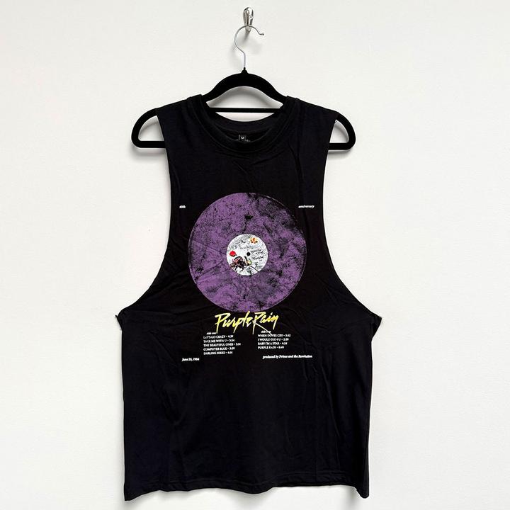 Produktbild Prince Purple Rain Disc (Black) Vest (XL)