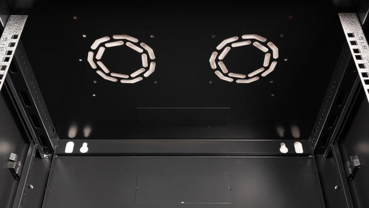 Produktbild Value 19-Zoll Wandgehäuse 18HE 600x450mm schwarz, Bausatz (18 HE, 19 Zoll Rack)