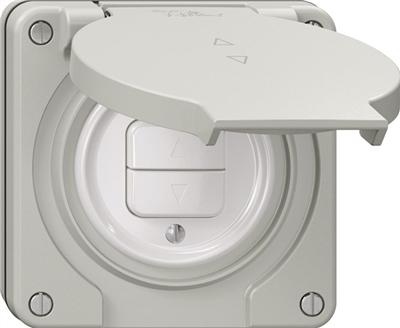 Actual product image Feller Blind switch 1-channel flush-mounted wet