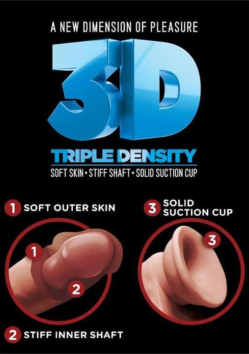 Produktbild Pipedream 6,5" Triple Density Cock with Balls