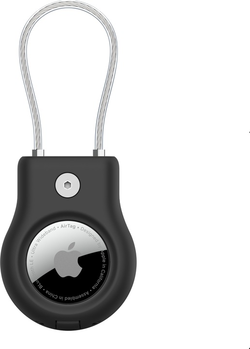 Actual product image Belkin AirTag Anhänger mit Drahtseil