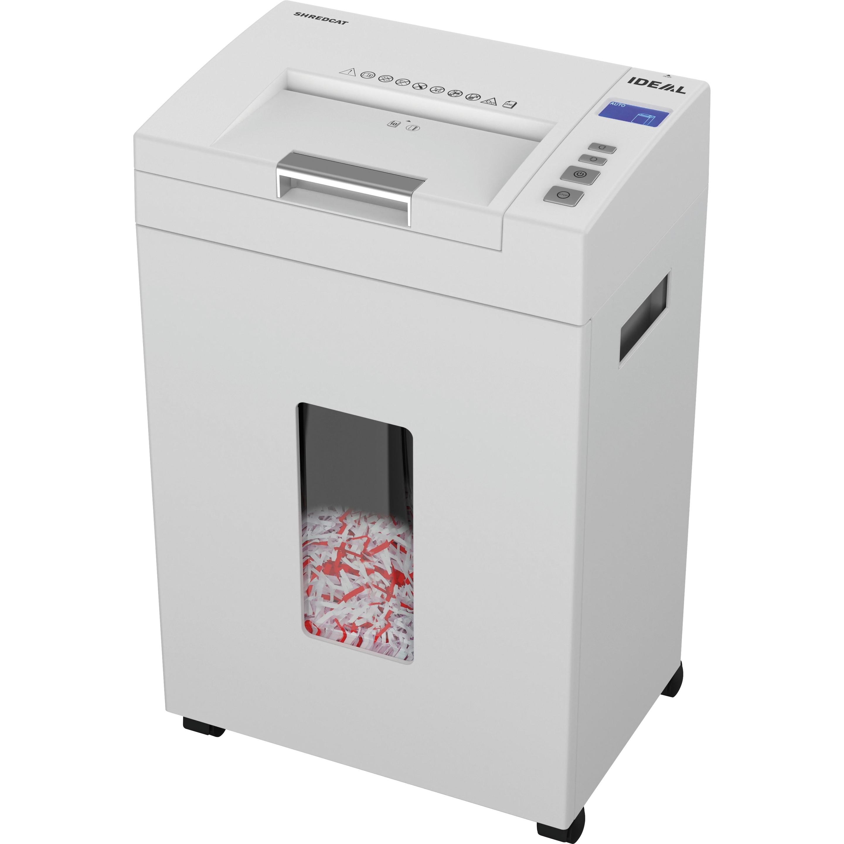 Ideal, Aktenvernichter, SHREDCAT Autofeed Aktenvernichter, 8292 CC, 4 x 10 mm, P-4, Partikelschnitt (Partikelschnitt)