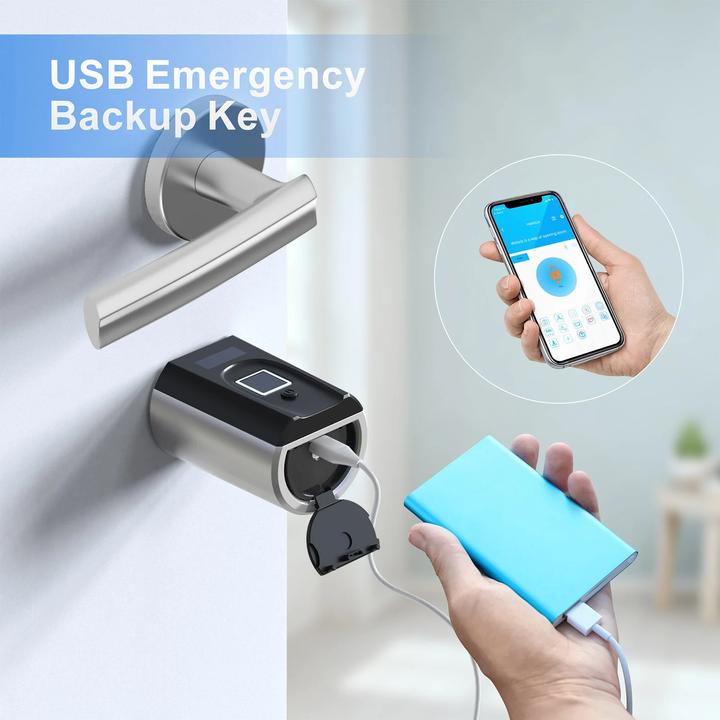 Actual product image Welock SECBN51 (Bluetooth, Fingerprint, Key card, Smartphone)